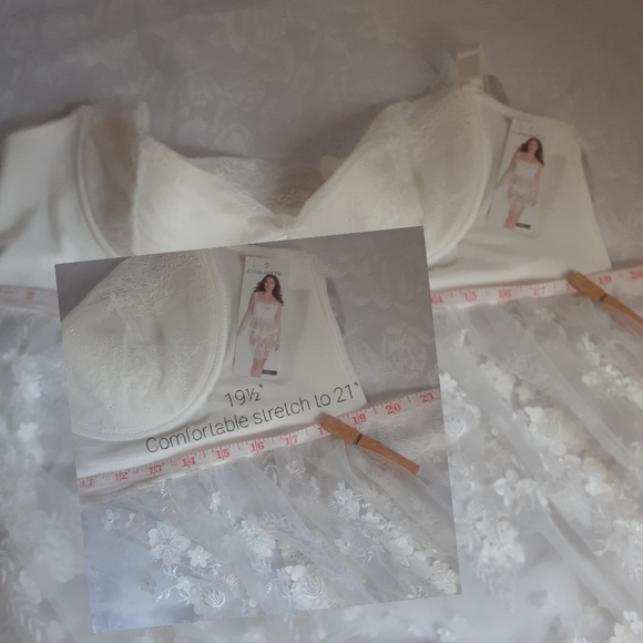 NWT Coquette White Lace Baby Doll 1X 2X - Picture 13 of 16